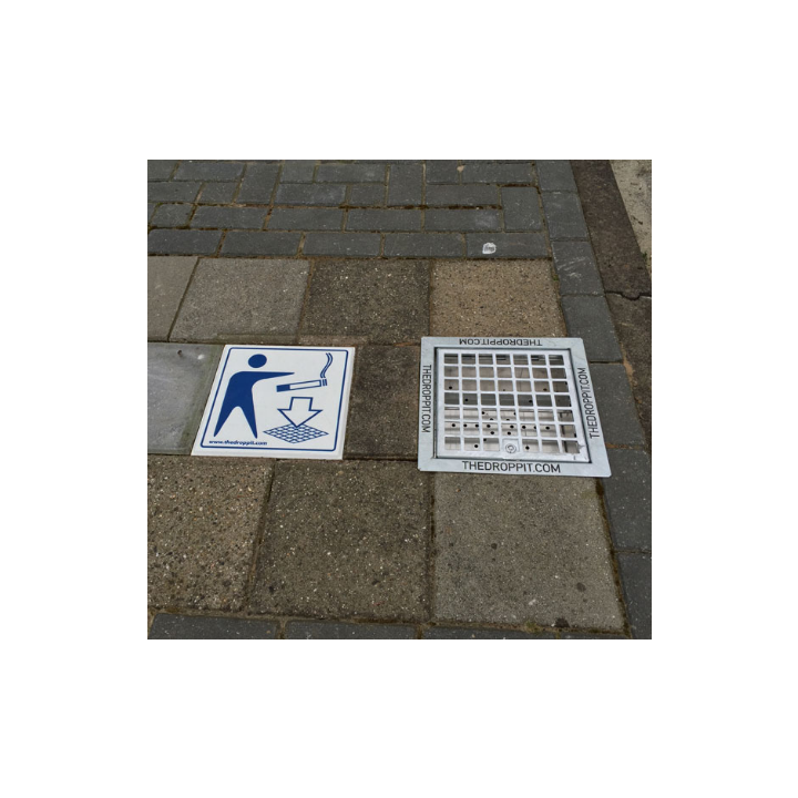 The Droppit Junior, asbaktegel 30x30cm, VB 708987 - 1