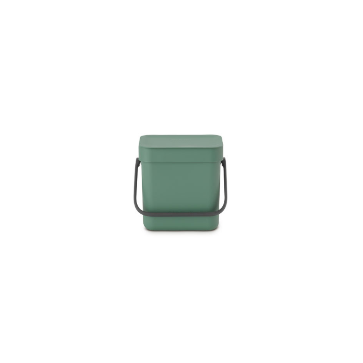 Brabantia, afvalemmer sort & go, 3 liter, groen, VB 129865 - 2