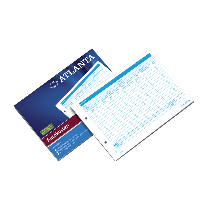 Autokostenboek djois atl a5 wt 5st(2542501200) - 0