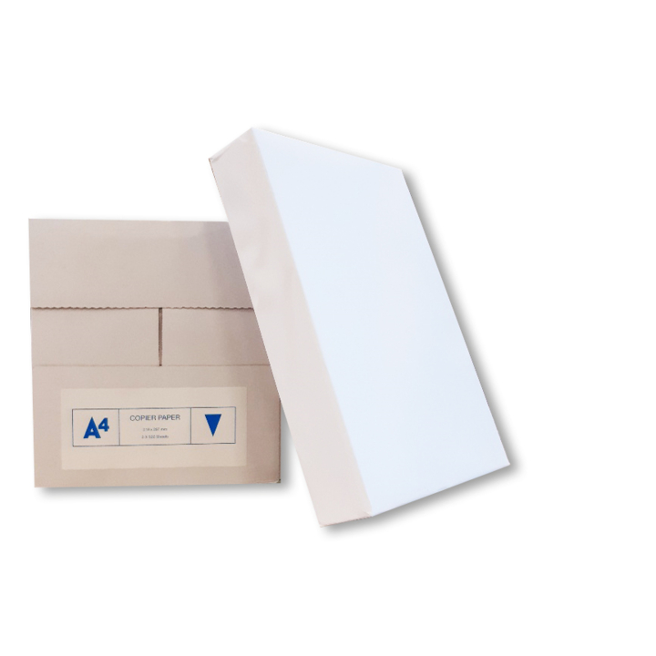 White label A4, 80 gram, wit budget kopieerpapier (500 vel) - 0