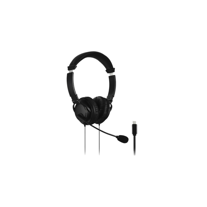 Hoofdtelefoon kensington usb-c hi-fi mic zwart(k97457ww) - 0