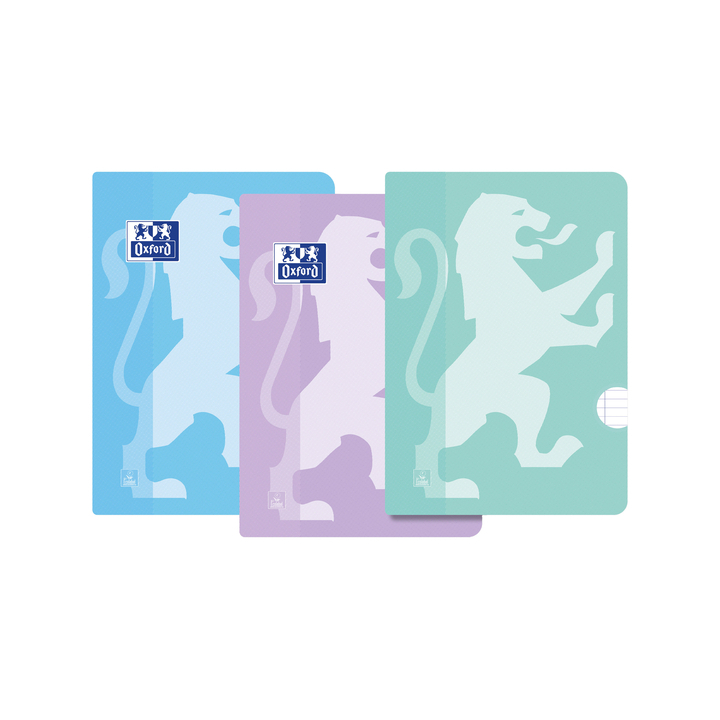 Schrift oxf school a4 lijn 36vel pastel assorti(400171663) - 0