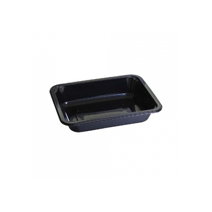 C-Pet Schaal Zwart 160x103x35mm 1-Vaks Ds/750 - 0