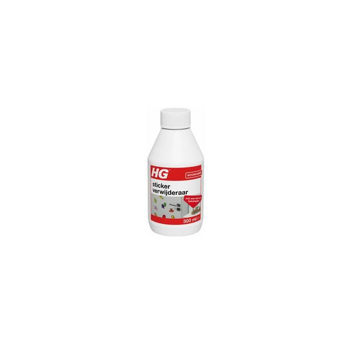 HG, sticker- teer en hakstrepenverwijderaar, 300ml (1 stuk) - 0