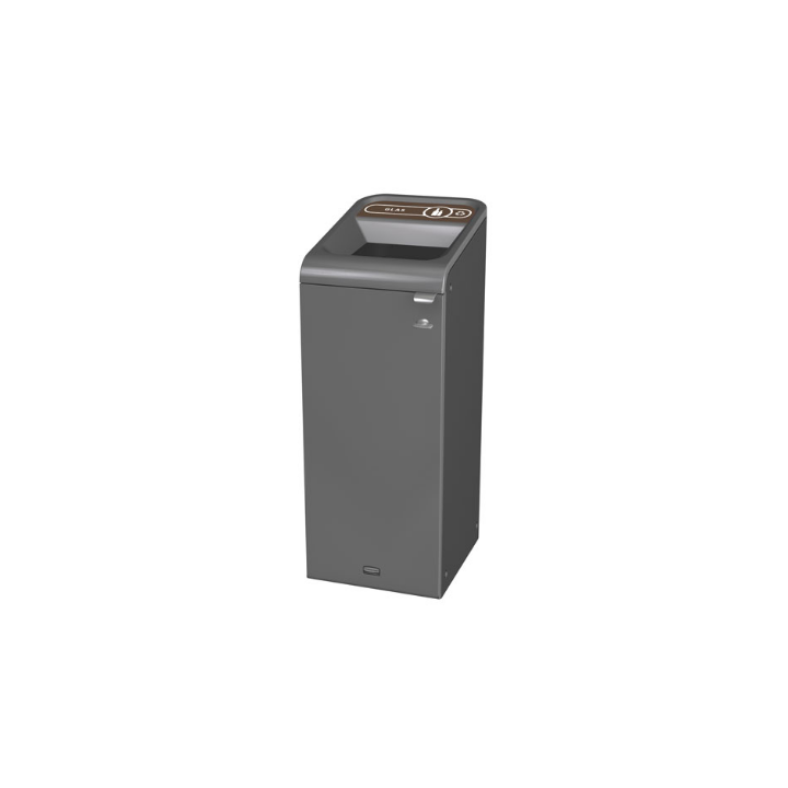 Rubbermaid Configure, modulaire afvalscheidingsbak, 57 liter, VB 500862 | glas Nederlands - 0