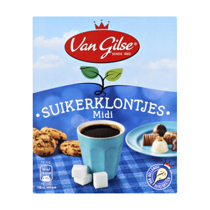 Van Gilse, suikerklontjes, 750 gram, midi, 977126 (1 pak) - 0