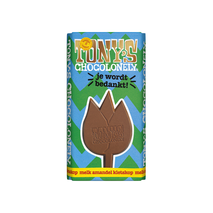 Chocolade tony chocolonely je wordt bedankt(nlrgmak180) - 0