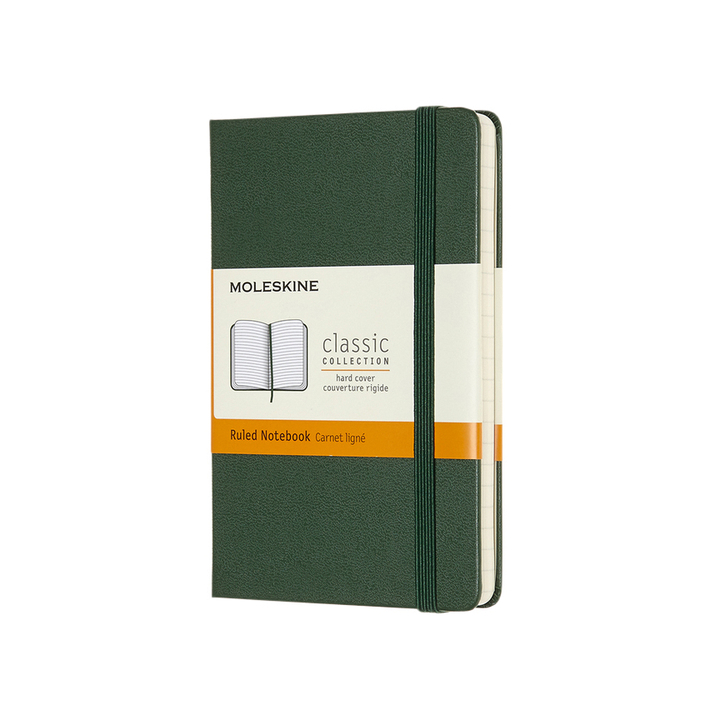 Notitieboek moleskine pocket 90x140 ln hc myrt gn(mm710k15) - 0