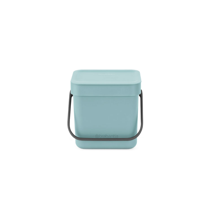Brabantia, afvalemmer sort & go, 3 liter, mint, VB 209826 - 1