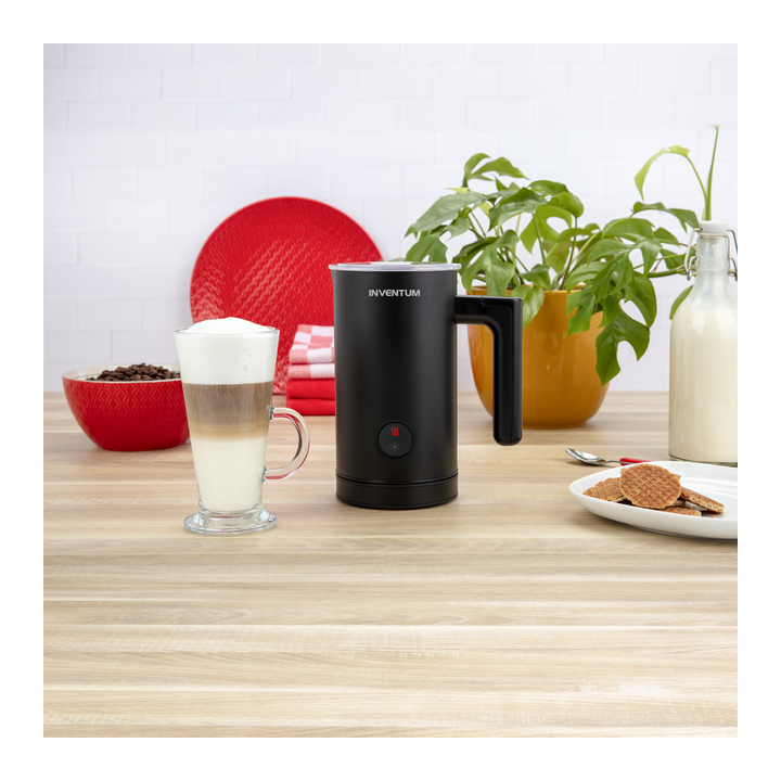 Melkopschuimer inventum 150 tot 300 ml zwart(mk360b) - 3