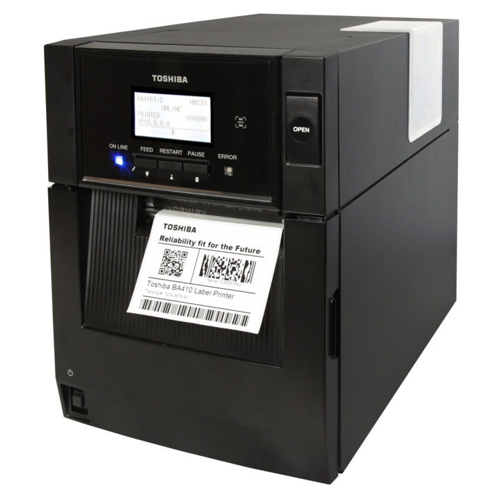 Toshiba, mid-range labelprinter, BA410T, 203 dpi - 0