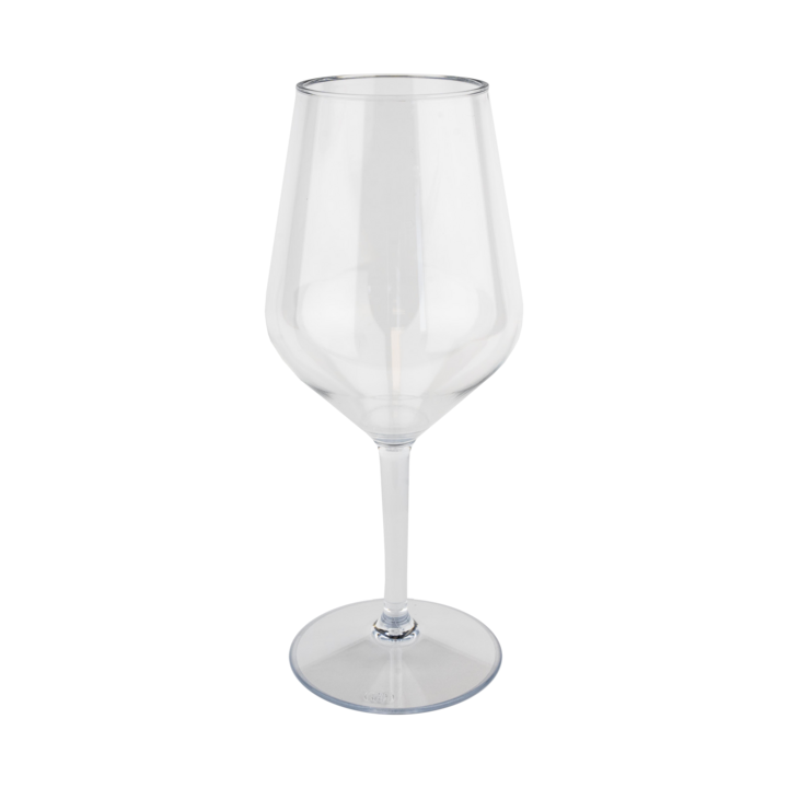MyDrinkGlass, kunststof, herbruikbaar wijnglas, 47cl (4 stuks) - 0