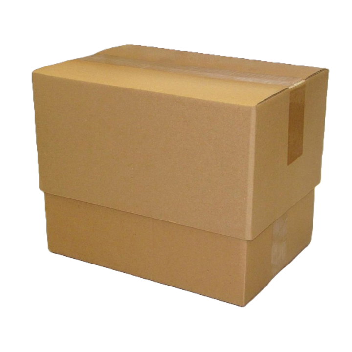 Palletdozen Halve Europallet | 800x604x424mm | Fefco 0200 | Deksel | Bruin - 0
