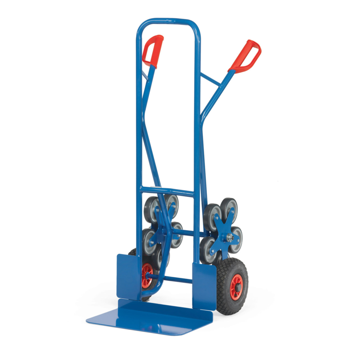 Trappensteekwagen, 300x480mm Draagverm. 200kg Luchtbanden - 0