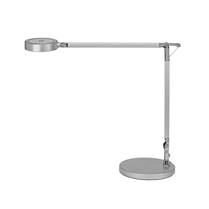 Bureaulamp maul grace led voet dimbaar zilver(8205095) - 0