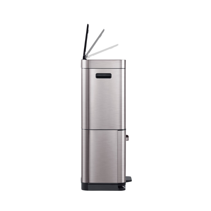 Eko Himalaya, sensor bin, 35+25 liter, mat RVS, VB 933960 - 1