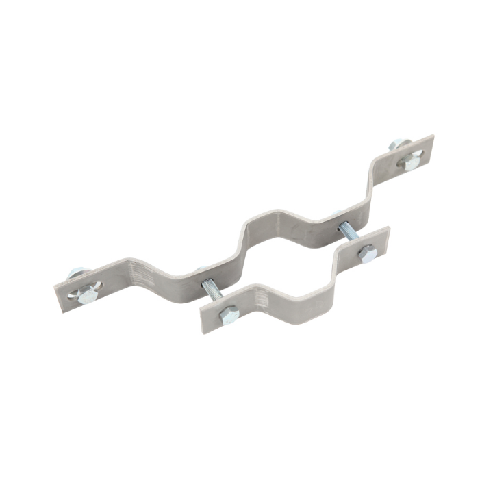 Bevestigingsmateriaal voor paalbevestiging, alu, VB 888000 - 0