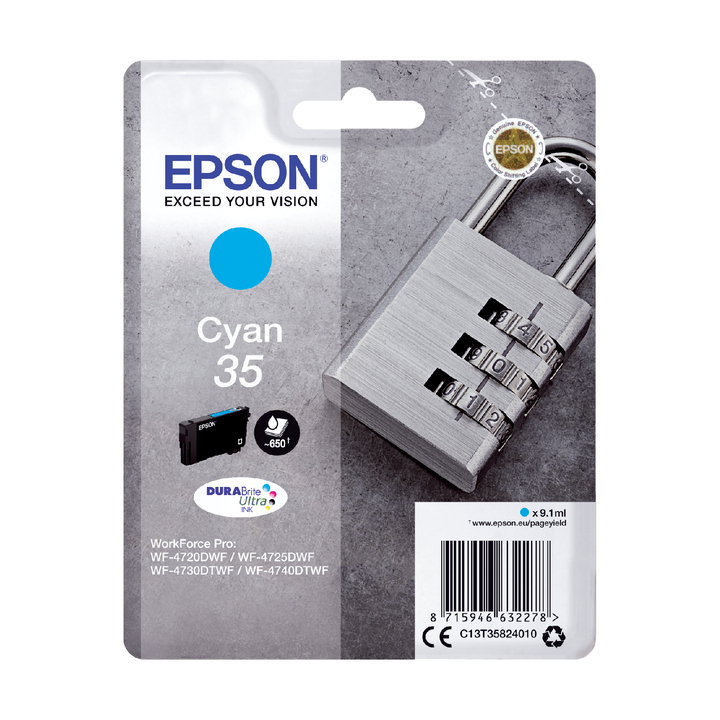 Inkcartridge epson 35 t3582 blauw(2783007) - 0