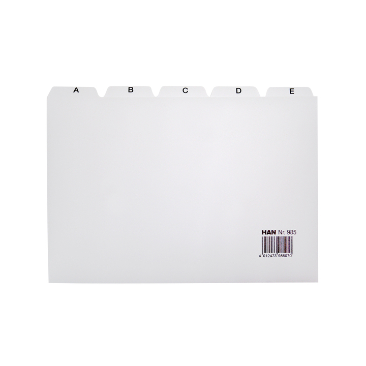 Alfabet han a5 ha-985 lichtgrijs(ha-985) - 0