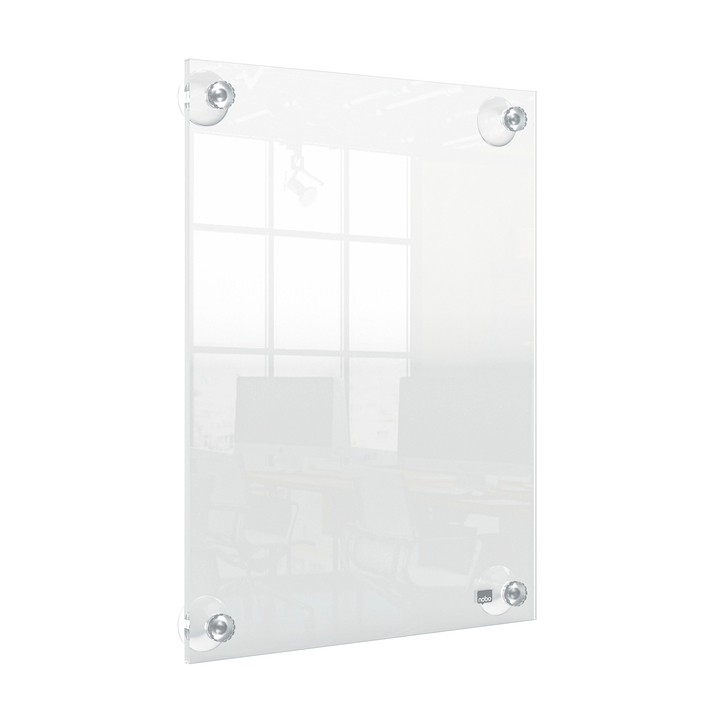 Infobord nobo premium plus a4 acryl verplaatsbaar(1915600) - 0