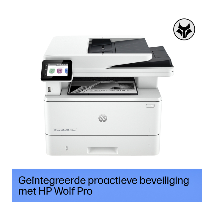 Multifunctional laser hp laserjet 4102dw - 2