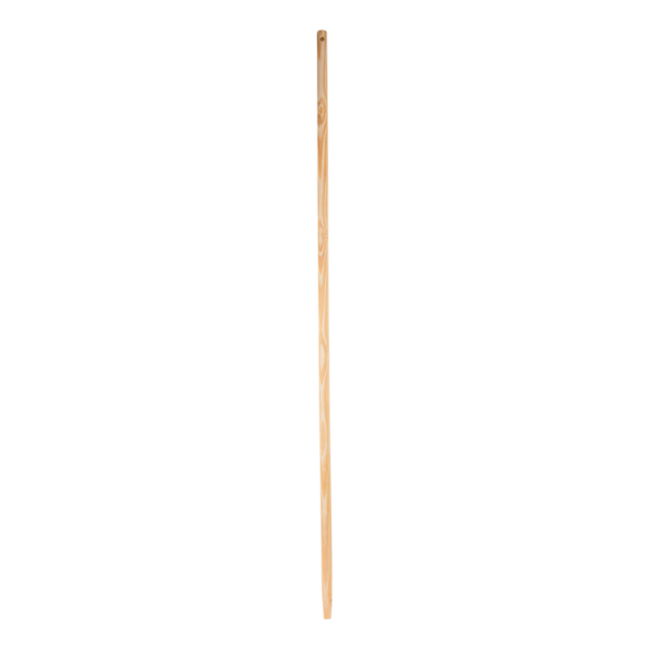 Cleaninq, houten steel, 150cm x 28mm, zonder ophanggat - 0