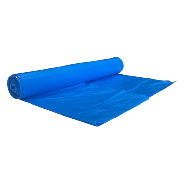 Vuilniszak | HDPE | 70x110cm | 120 Liter | T30 | Blauw (15 rollen x 20 zakken)  - 0