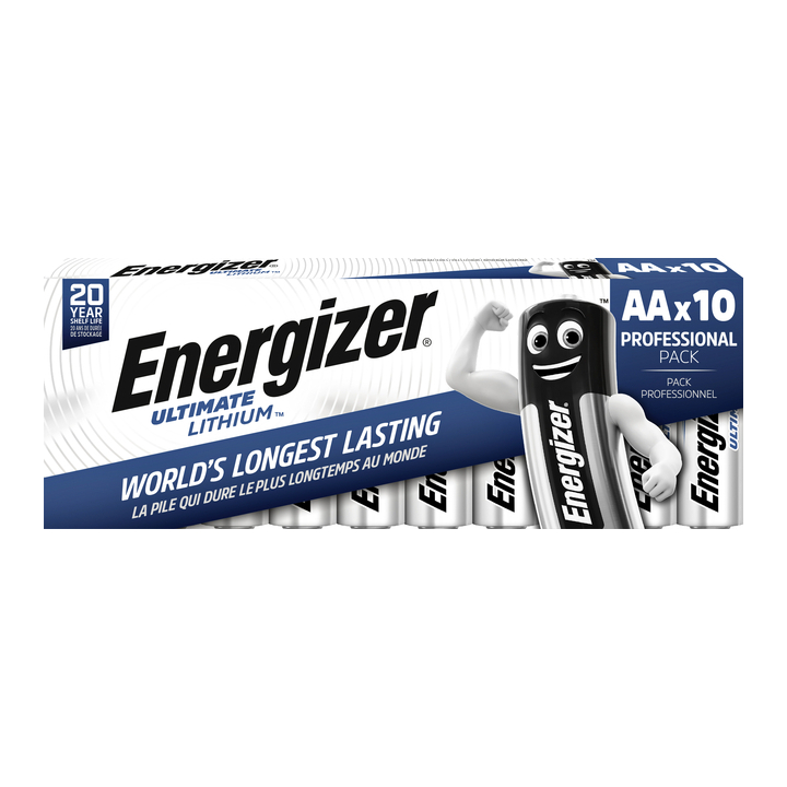 Batterij energizer ultimate lithium aa 10st - 0
