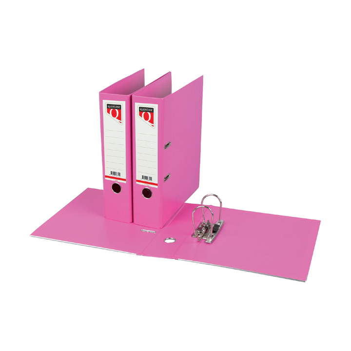 Ordner quantore a4 80mm pp roze - 0