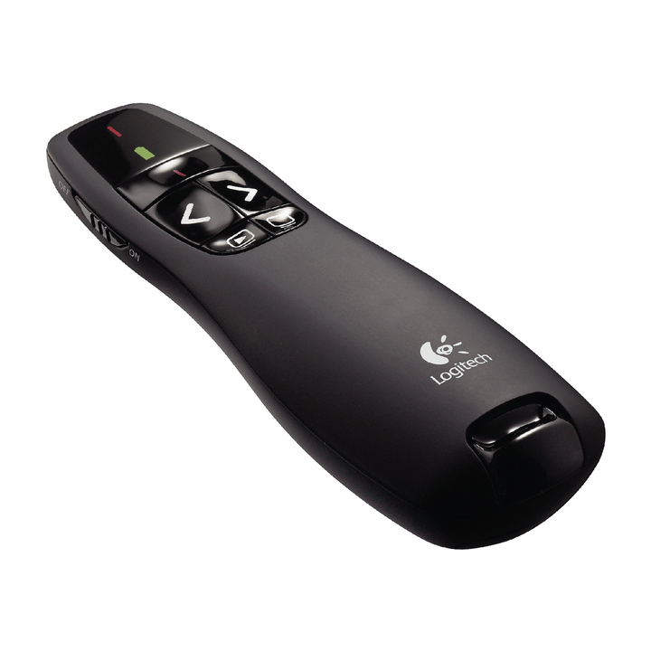 Laserpointer logitech r400 draadloos zwart(243838) - 0