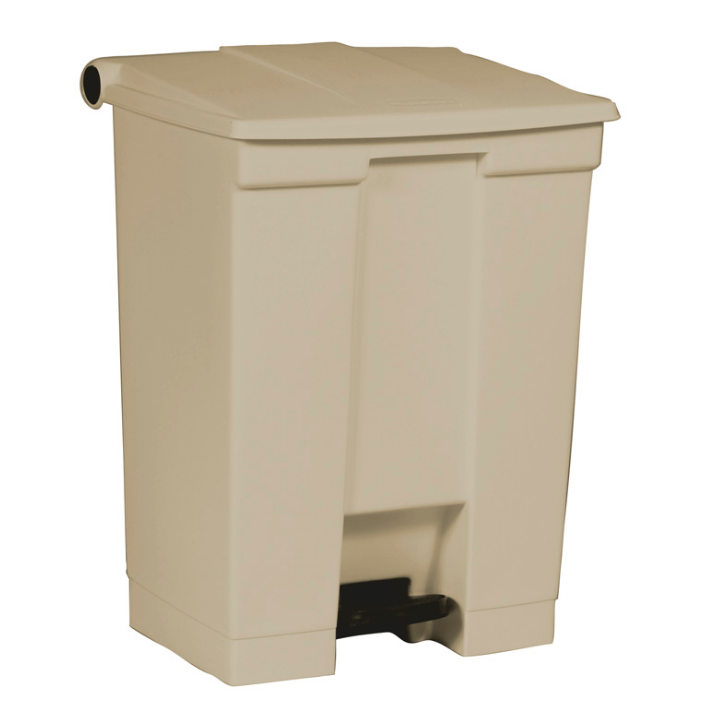 Rubbermaid Step-On, pedaalemmer, 68 liter, beige, VB 006145 - 0