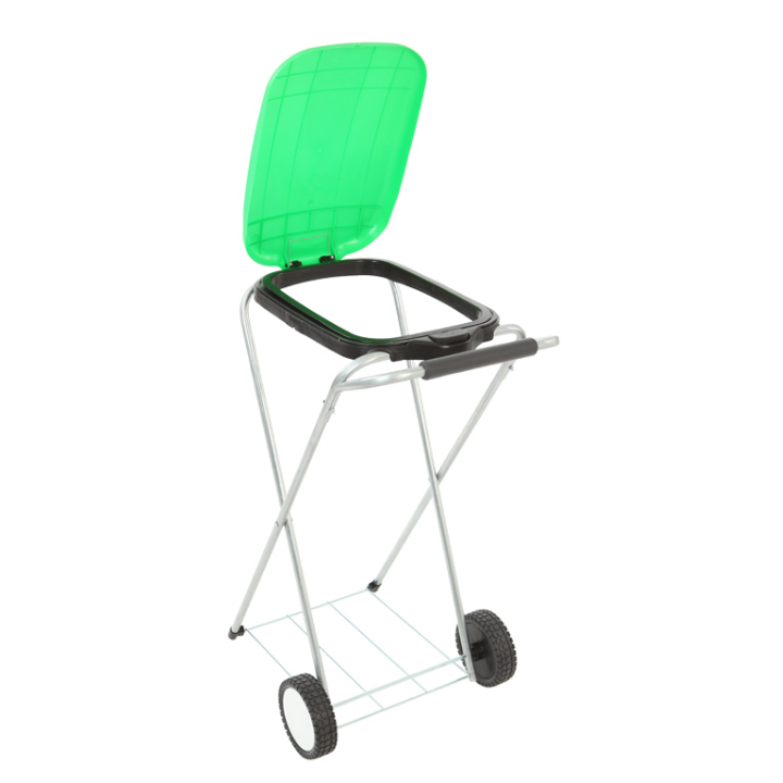 Move & Up, afvalzakhouder, 120 liter, groen, VB 717286 - 1