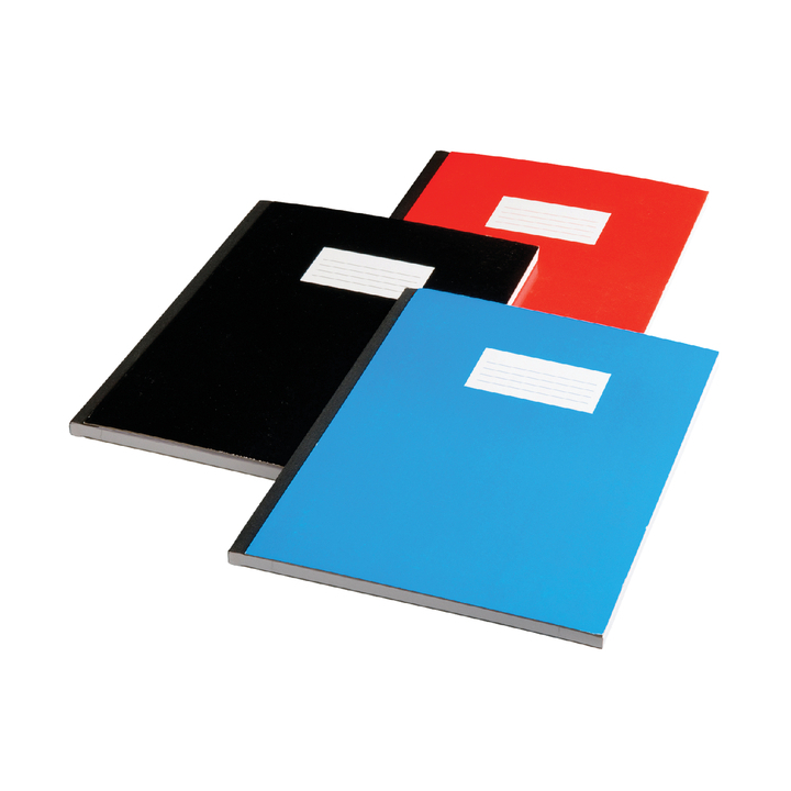 Schrift a4 harde kaft lijn 80v assorti(011447) - 0