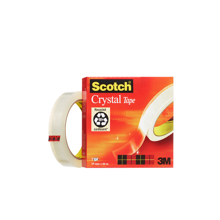 Plakband 3m scotch 600 19mmx66m - 0