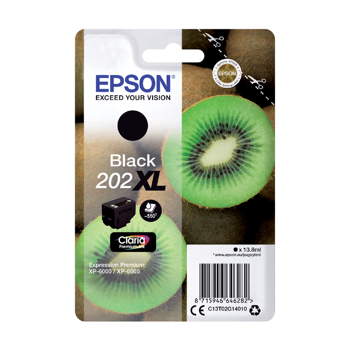 Inkcartridge epson 202xl t02g14 zwart(2888128) - 0
