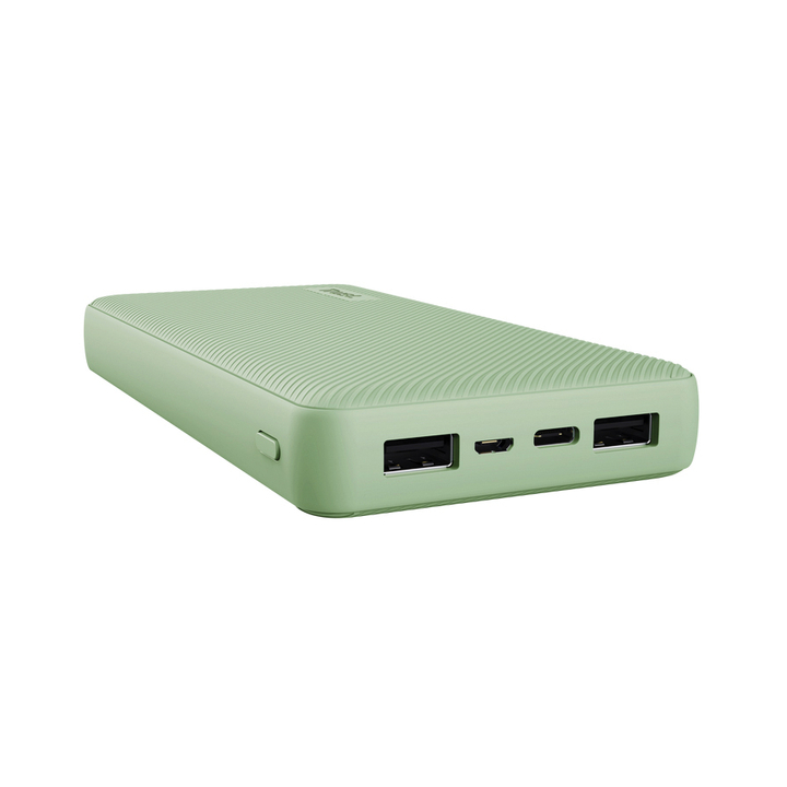 Powerbank trust primo 20.000 mah eco groen(8713439250275) - 0