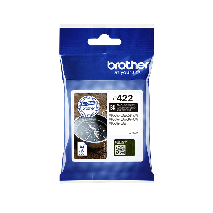Inkcartridge brother lc-422bk zwart(lc422bk) - 0