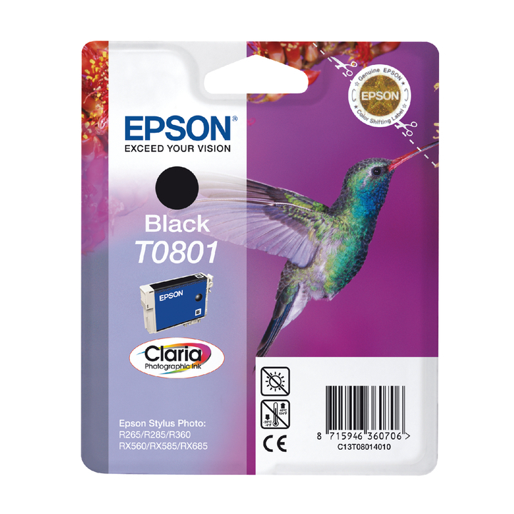 Inkcartridge epson t080140 - 0