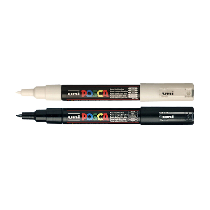 Verfstift posca pc1mc wit(pc1mc bl) - 2