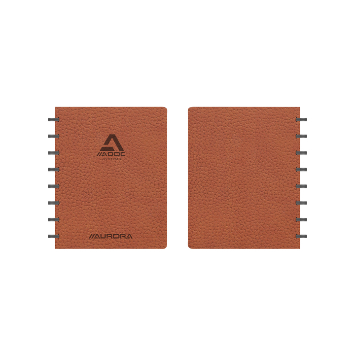 Schrift adoc business a5 lijn 144blz 90gr bruin(3011.301) - 0