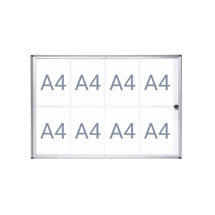 Binnenvitrine wand maulextraslim 8xa4 slot(6820808) - 0