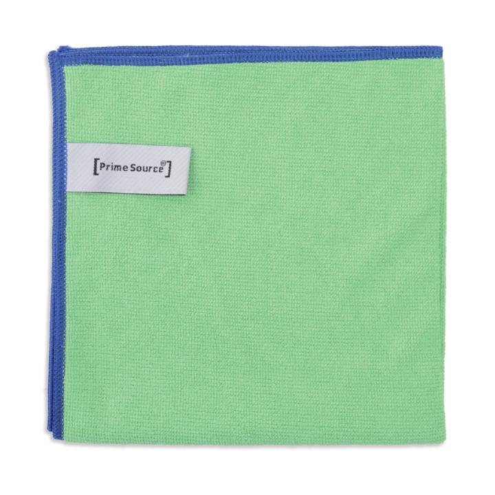 PrimeSource, microvezeldoek, 38x38cm, groen, 10223 (10 stuks) - 0