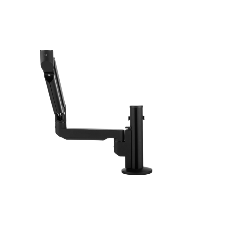 Filex, Galaxy monitorarm met gasveer, topdown klem zwart - 1