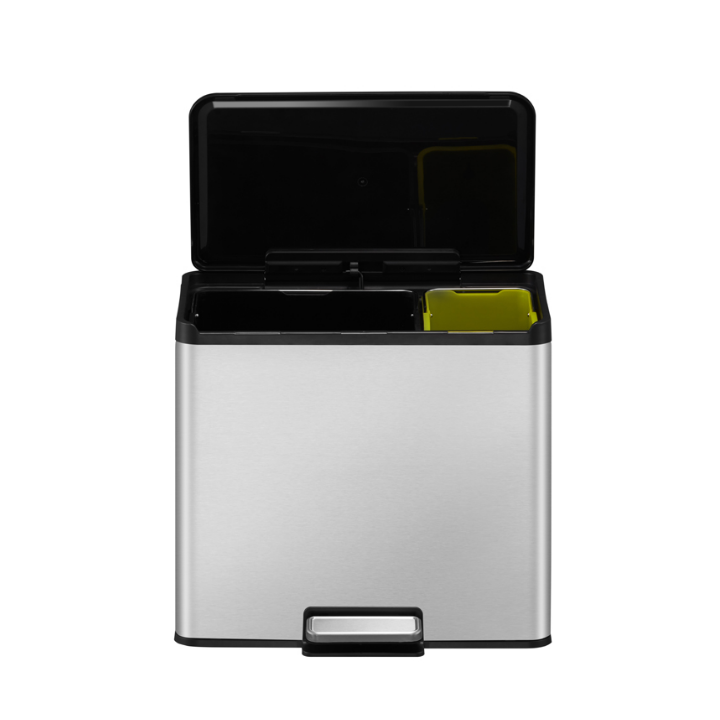 Essential EKO, pedaalemmer, 20+9 liter, mat RVS, VB 822829 - 1