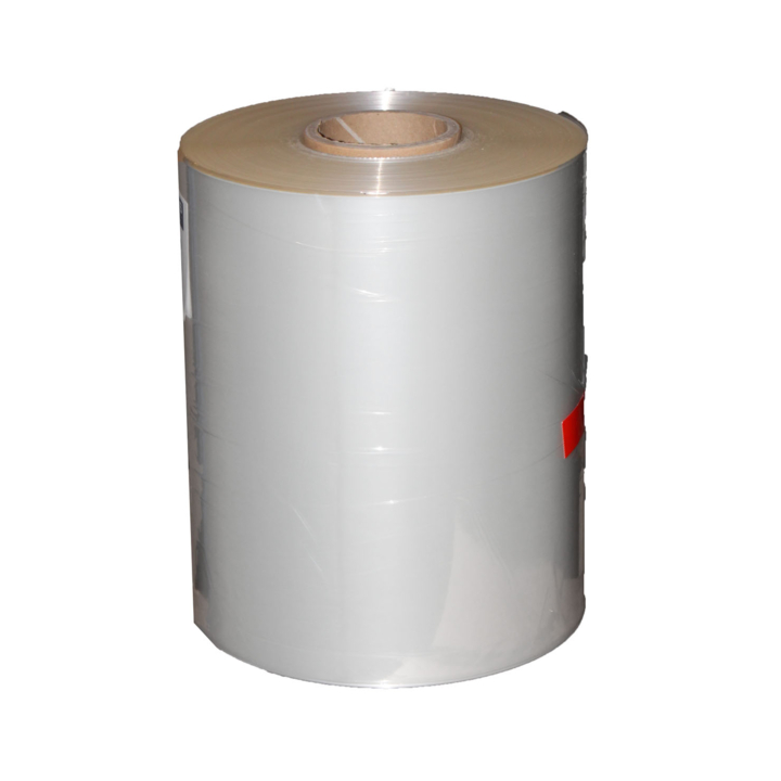 Sluitfolie, topsealfolie, 322mm, 500m, transparant, PET12/PA25/PP75 - 0