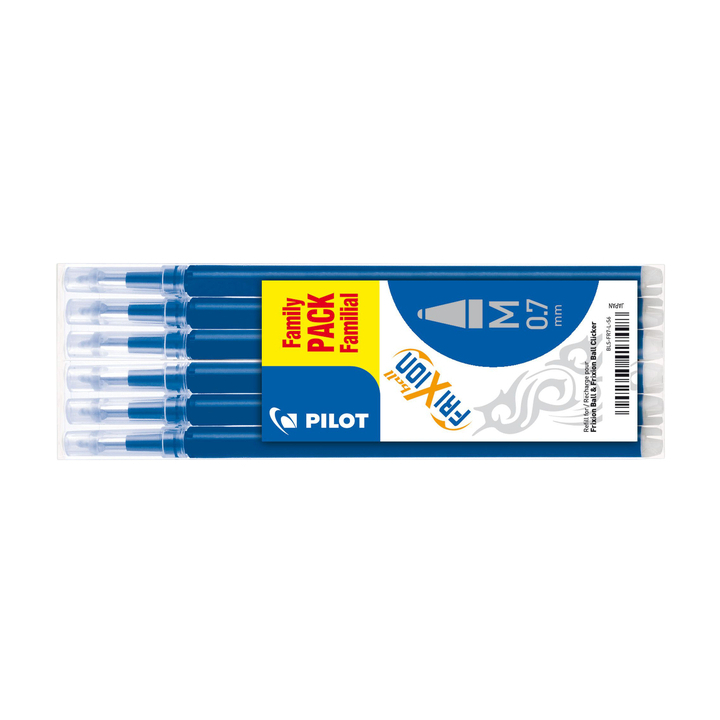 Rollerpenvulling pilot frixion blauw 0.35mm(bls-fr7-l-s6) - 0