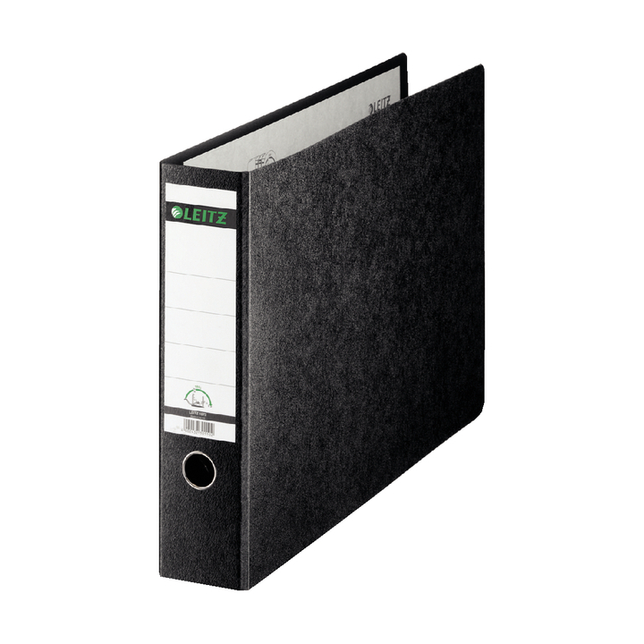 Ordner leitz 1073 a3 dwars 77mm karton zwart - 0