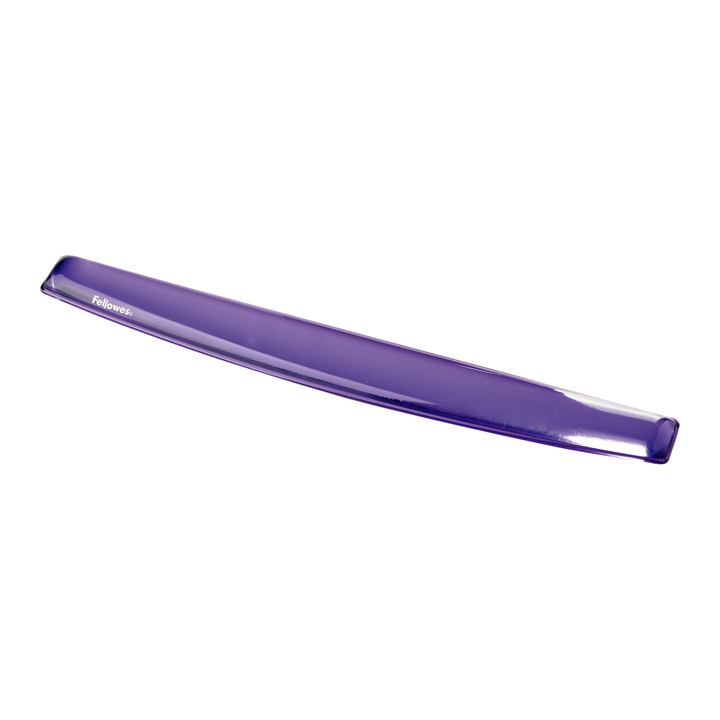 Pols+toetsenbordsteun fellowes gel crystals paars(9143703) - 0