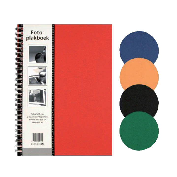 Plakboek neutraal 160x215mm 36vel - 0