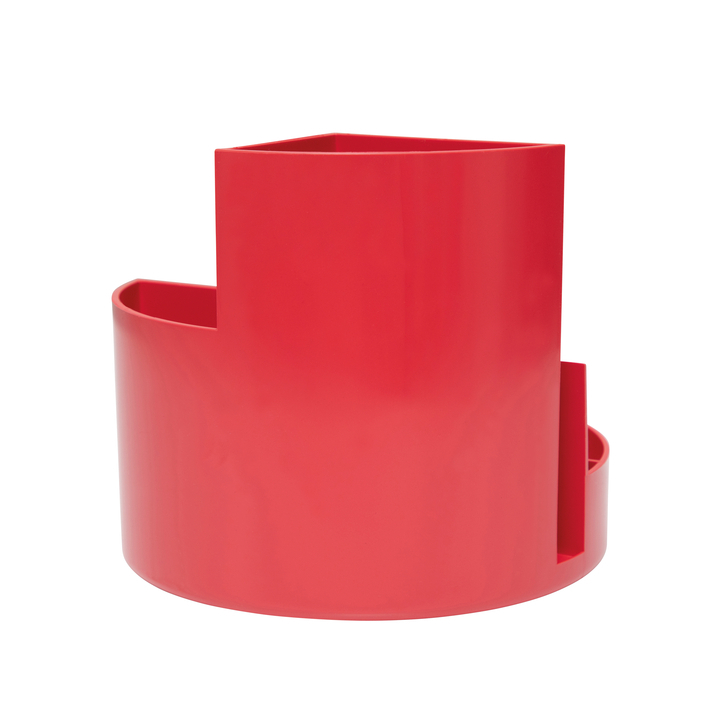 Pennenkoker maul roundbox recycled 6 vaks rood(4117625.eco) - 1